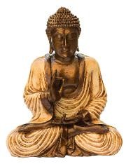 "Buddha mit Mudra der Lehre" Resin 25cm