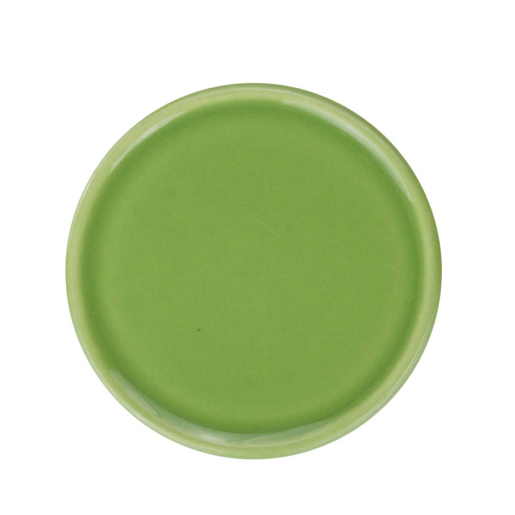 Keramik-Unterteller grün